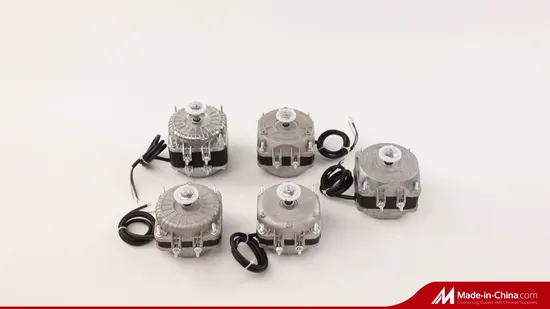 Piezas del congelador del refrigerador Motor eléctrico del ventilador del ventilador enfriado por condensador de CA