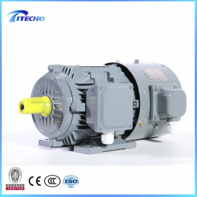 Motor eléctrico trifásico de CA trifásico variable de frecuencia Yvf, motores de inducción de jaula de ardilla de servicio invertido VFD 5